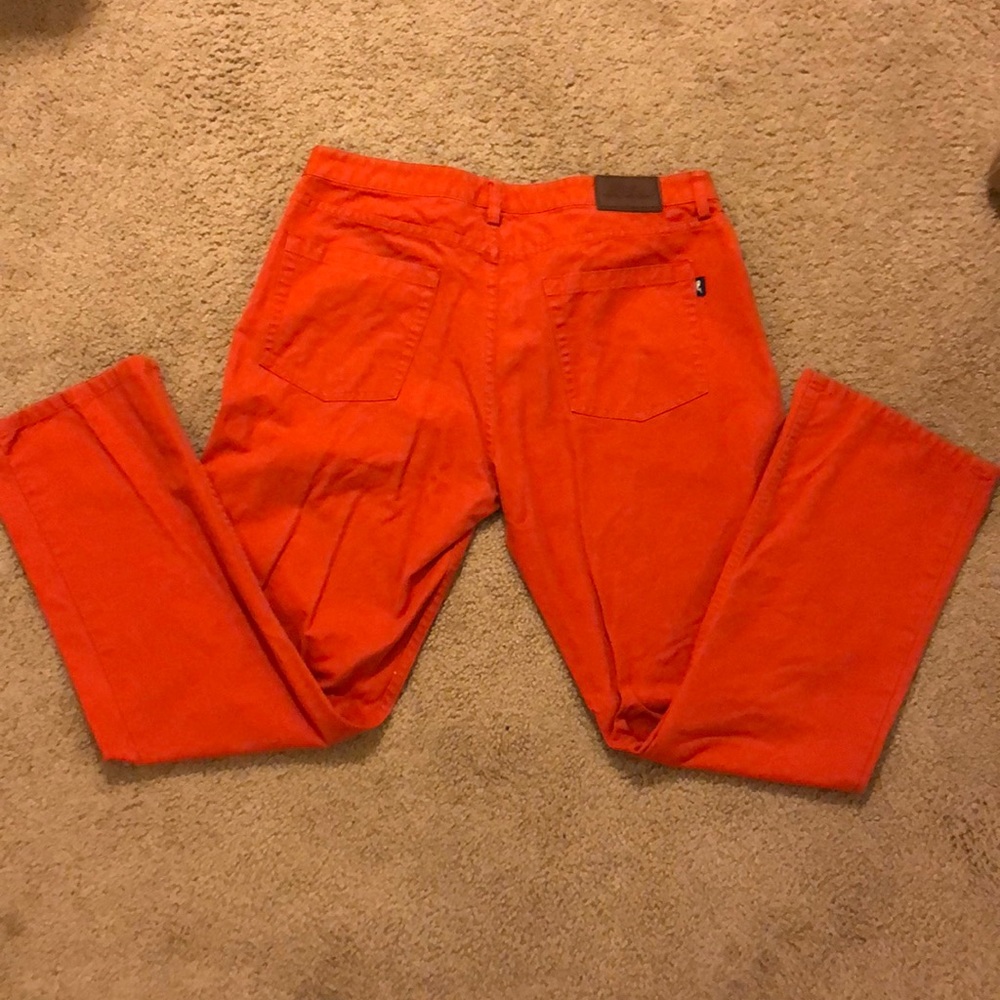 Men’s orange Vineyard Vines chinos